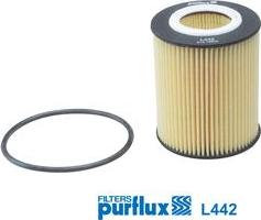 Purflux L442 - Масляний фільтр avtolavka.club