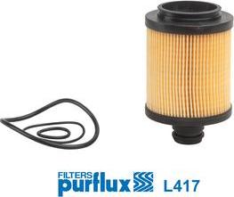 Purflux L417 - Масляний фільтр avtolavka.club