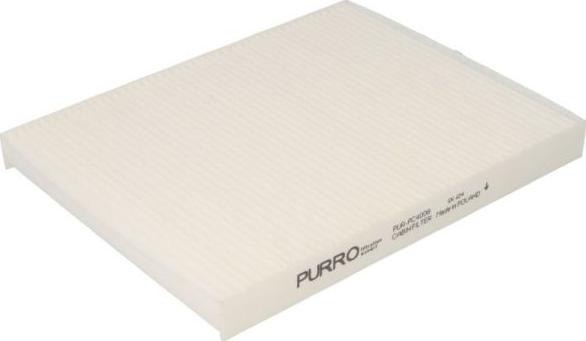 PURRO PUR-PC4008 - Фільтр, повітря у внутрішній простір avtolavka.club