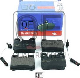 Quattro Freni QF59809 - Гальмівні колодки, дискові гальма avtolavka.club