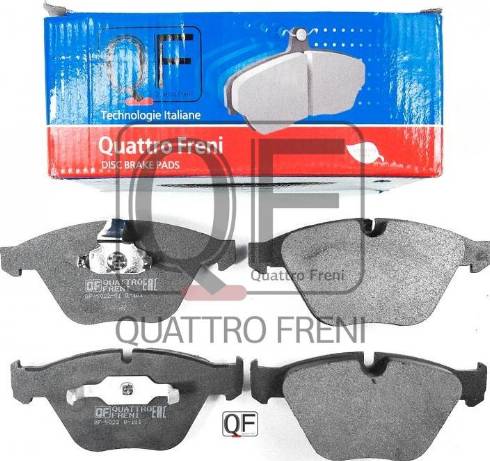 Quattro Freni QF502200 - Гальмівні колодки, дискові гальма avtolavka.club
