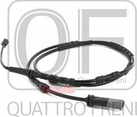 Quattro Freni QF61F00020 - Сигналізатор, знос гальмівних колодок avtolavka.club