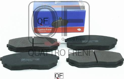 Quattro Freni QF63700 - Гальмівні колодки, дискові гальма avtolavka.club