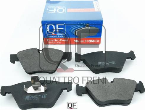 Quattro Freni QF88500 - Гальмівні колодки, дискові гальма avtolavka.club