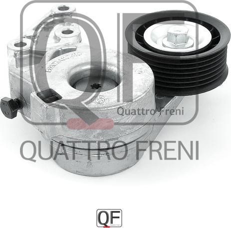 Quattro Freni QF31P00066 - Натягувач ременя, клинові зуб. avtolavka.club