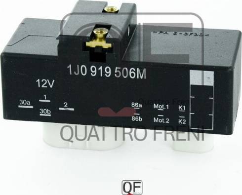 Quattro Freni QF25A00062 - Блок управління, ел. вентилятор (охолодження двигуна) avtolavka.club