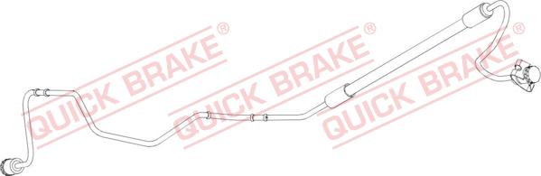 QUICK BRAKE 96.013 - Гальмівний шланг avtolavka.club