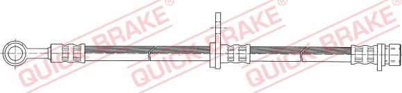 QUICK BRAKE 50.974 - Гальмівний шланг avtolavka.club