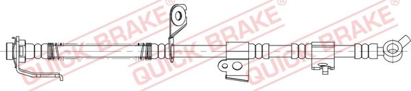 QUICK BRAKE 58.874 - Гальмівний шланг avtolavka.club