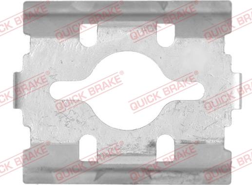QUICK BRAKE 109-1600-1 - Комплектуючі, колодки дискового гальма avtolavka.club