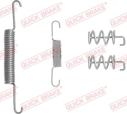 QUICK BRAKE 105-0832-1 - Комплектуючі, гальмівна система avtolavka.club