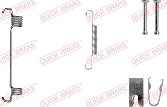 QUICK BRAKE 10508751R - Комплектуючі, гальмівна система avtolavka.club