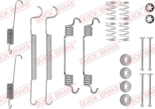 QUICK BRAKE 1050873 - Комплектуючі, барабанний гальмівний механізм avtolavka.club