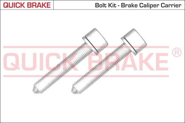 QUICK BRAKE 11612K - Болт, корпус скоби гальма avtolavka.club