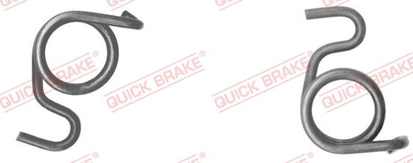 QUICK BRAKE 113-0511 - Ремкомплект, вал гальмо гальмівної (гальмівний супорт) avtolavka.club
