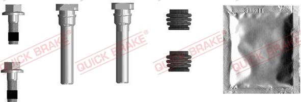 QUICK BRAKE 113-0023X - Комплект направляючої гільзи avtolavka.club