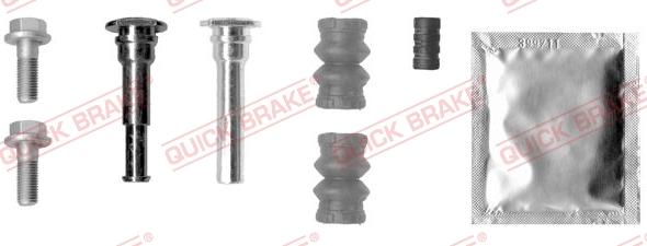 QUICK BRAKE 113-1387X - Комплект направляючої гільзи avtolavka.club