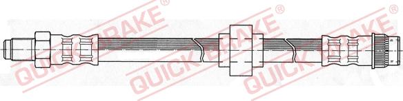 QUICK BRAKE 32.975 - Гальмівний шланг avtolavka.club