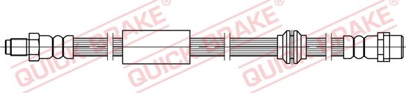 QUICK BRAKE 32.418 - Гальмівний шланг avtolavka.club