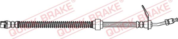 QUICK BRAKE 32.820 - Гальмівний шланг avtolavka.club