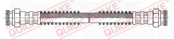 QUICK BRAKE 22.510 - Гальмівний шланг avtolavka.club