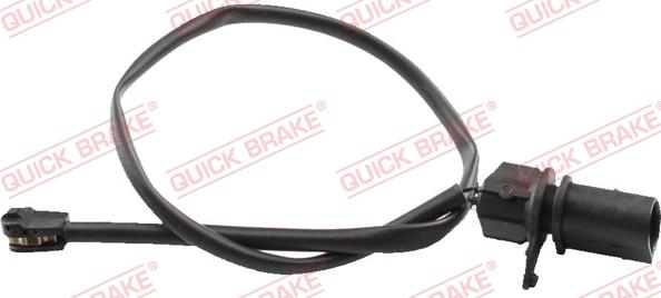 QUICK BRAKE WS 0490 A - Сигналізатор, знос гальмівних колодок avtolavka.club