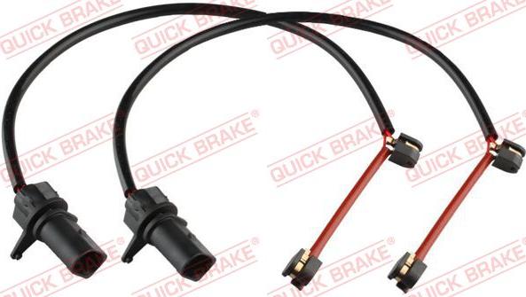 QUICK BRAKE WS 0460 A - Сигналізатор, знос гальмівних колодок avtolavka.club