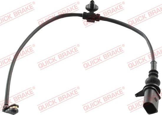 QUICK BRAKE WS 0415 B - Сигналізатор, знос гальмівних колодок avtolavka.club