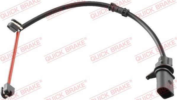 QUICK BRAKE WS 0394 B - Сигналізатор, знос гальмівних колодок avtolavka.club