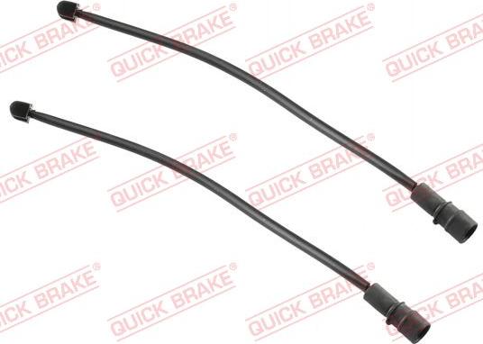 QUICK BRAKE WS 0342 A - Сигналізатор, знос гальмівних колодок avtolavka.club