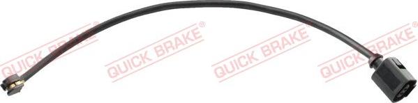 QUICK BRAKE WS 0309 B - Сигналізатор, знос гальмівних колодок avtolavka.club