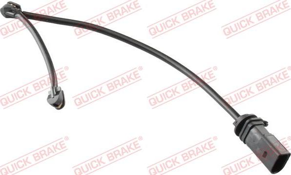 QUICK BRAKE WS 0384 A - Сигналізатор, знос гальмівних колодок avtolavka.club