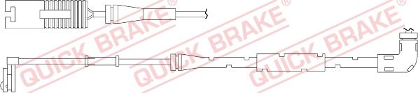 QUICK BRAKE WS 0262 B - Сигналізатор, знос гальмівних колодок avtolavka.club