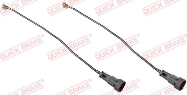 QUICK BRAKE WS 0282 A - Сигналізатор, знос гальмівних колодок avtolavka.club