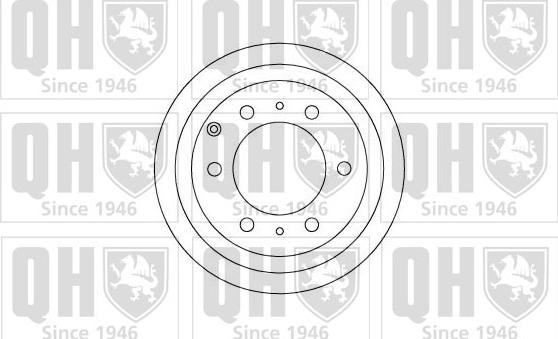 Quinton Hazell BDC4943 - Гальмівний диск avtolavka.club