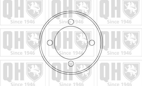 Quinton Hazell BDC4947 - Гальмівний диск avtolavka.club