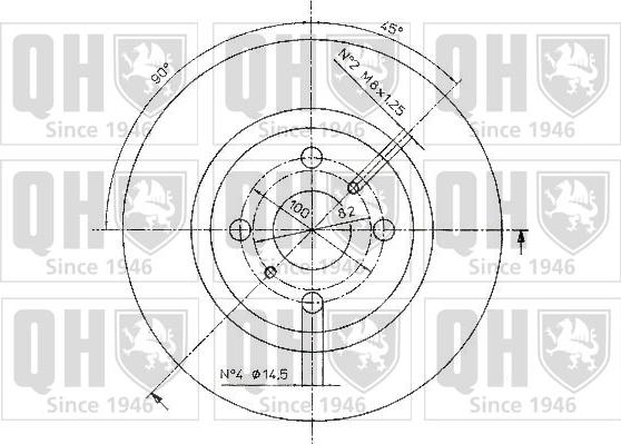 Quinton Hazell BDC4986 - Гальмівний диск avtolavka.club