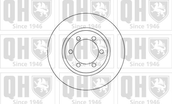 Quinton Hazell BDC4980 - Гальмівний диск avtolavka.club