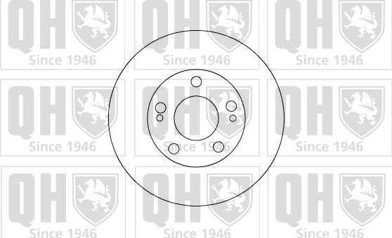 Quinton Hazell BDC4981 - Гальмівний диск avtolavka.club