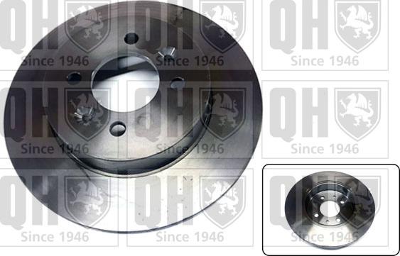 Quinton Hazell BDC4599 - Гальмівний диск avtolavka.club