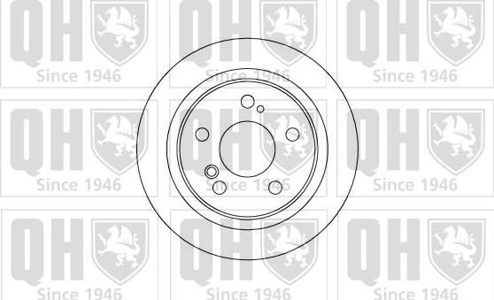 Quinton Hazell BDC4538 - Гальмівний диск avtolavka.club