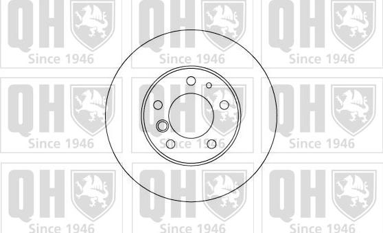 Quinton Hazell BDC4522 - Гальмівний диск avtolavka.club