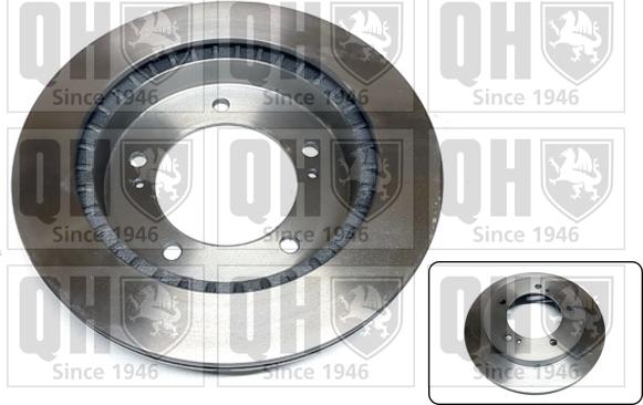 Quinton Hazell BDC4667 - Гальмівний диск avtolavka.club