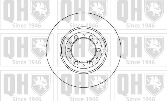 Quinton Hazell BDC4679 - Гальмівний диск avtolavka.club