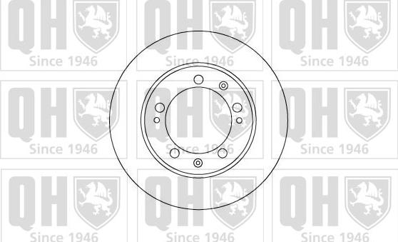 Quinton Hazell BDC4148 - Гальмівний диск avtolavka.club