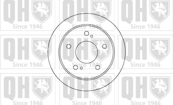 Quinton Hazell BDC4859 - Гальмівний диск avtolavka.club