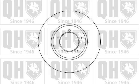 Quinton Hazell BDC4304 - Гальмівний диск avtolavka.club