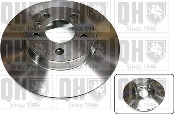 Quinton Hazell BDC4733 - Гальмівний диск avtolavka.club