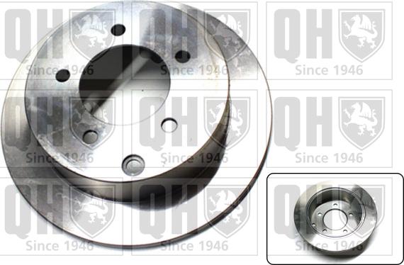 Quinton Hazell BDC5909 - Гальмівний диск avtolavka.club