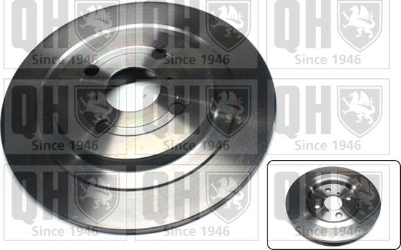 Quinton Hazell BDC5573 - Гальмівний диск avtolavka.club